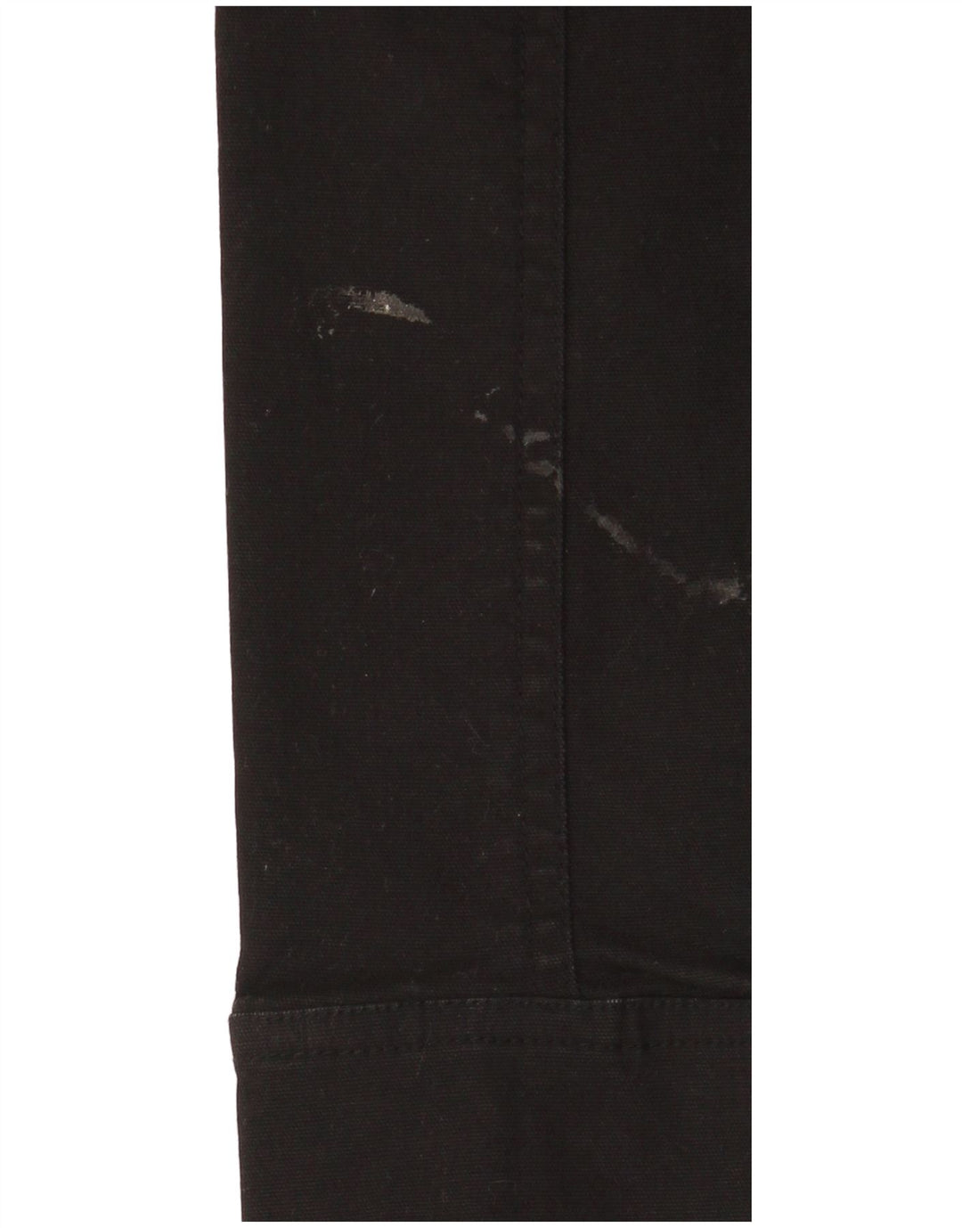 Modana Pantalon Cargo Femme UK 10 Petit Coton Noir