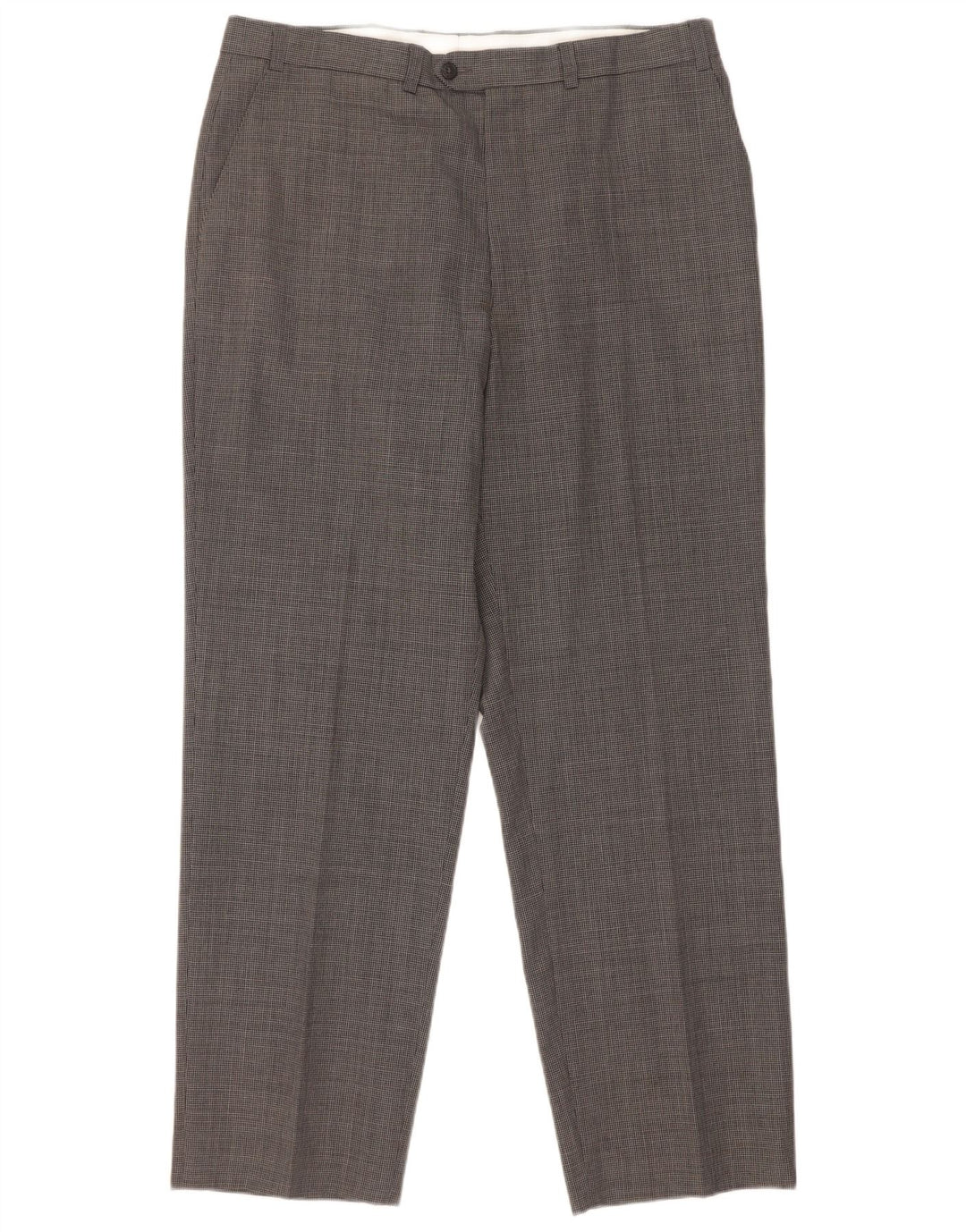 Marks & Spencer Pantalon de costume St. Michael pour homme W36 L31 Gris pied-de-poule
