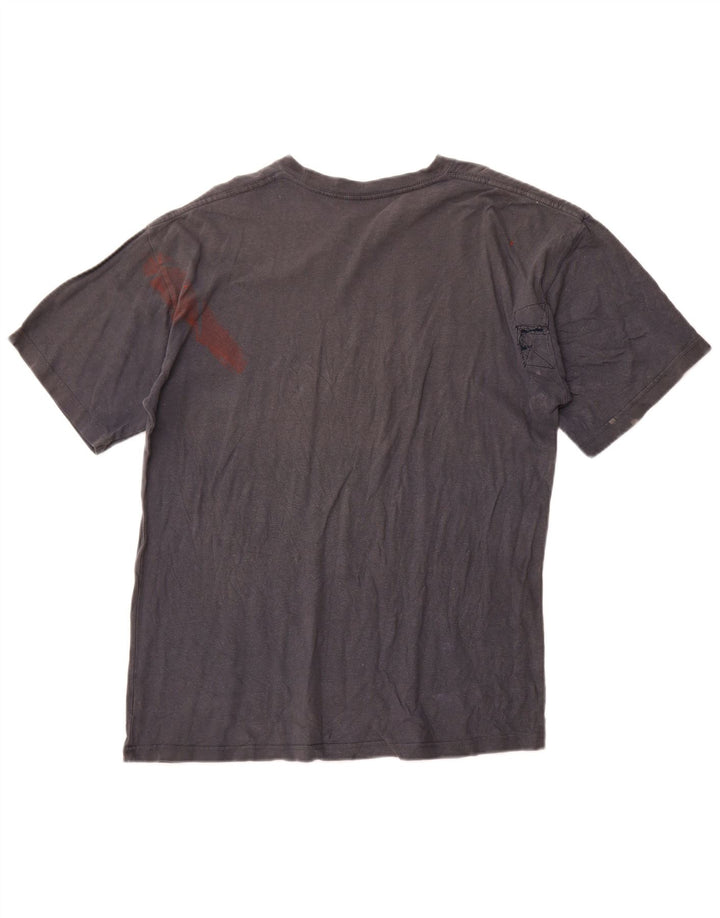 HARD ROCK Tee-Shirt Malta Graphic Homme Gris Moyen Coton