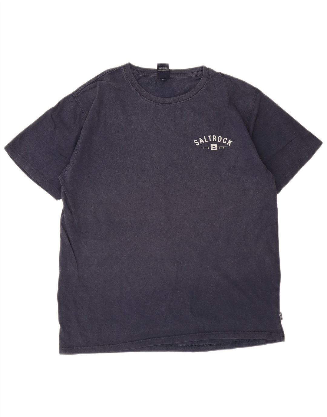 Saltrock T-Shirt Graphique Homme Bleu Marine Moyen Coton