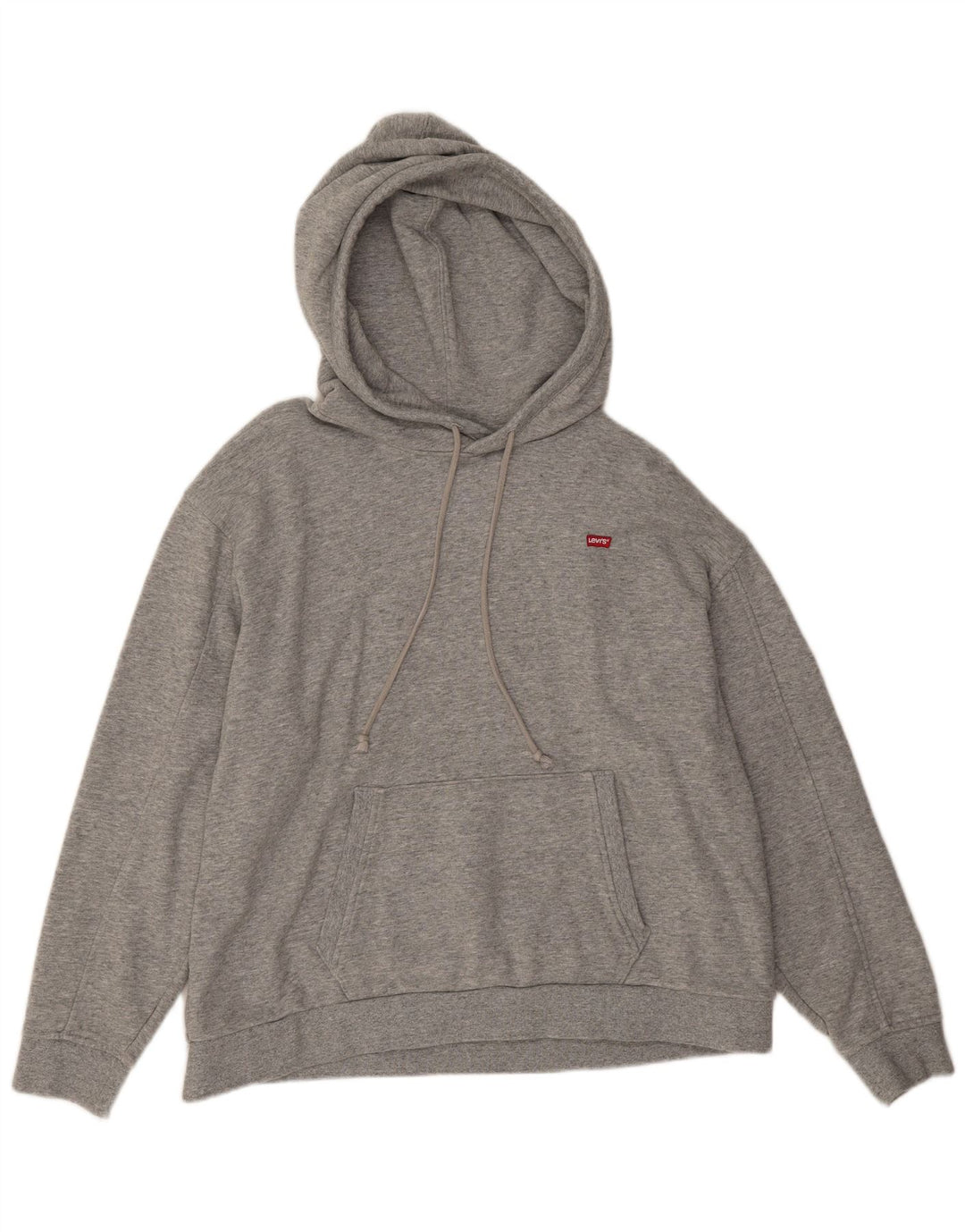 Levi's Pull à capuche en coton moucheté pour homme, grand gris