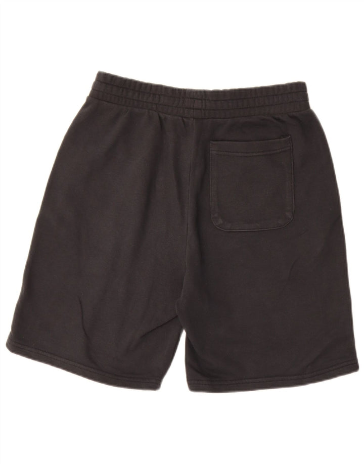 Converse Short de sport pour homme UK 10 Petit coton noir