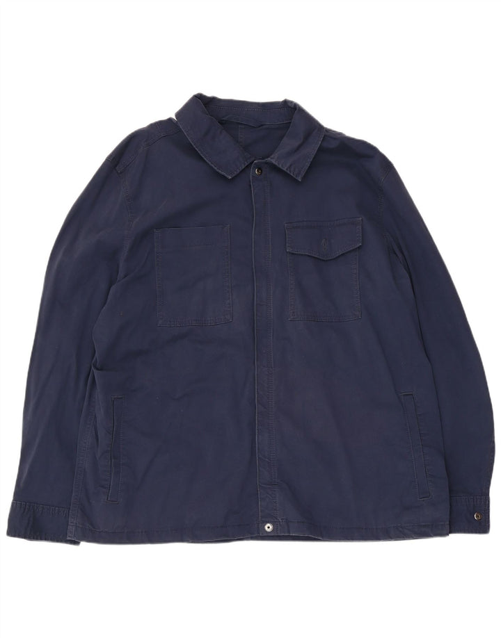 Marks & Spencer Veste utilitaire pour homme UK 46 3XL Bleu marine Coton