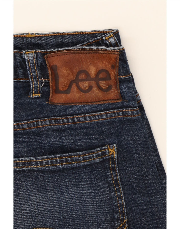 LEE Jean Droit Powell Femme W34 L30 Bleu Marine Coton