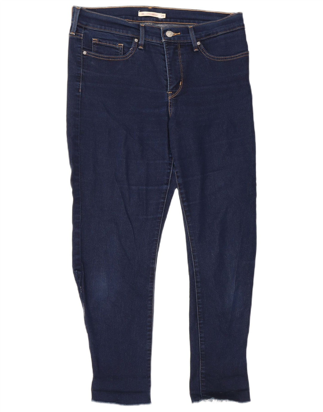 Levi's Jean 315 Cropped Femme Bleu Marine W29 L25 Coton