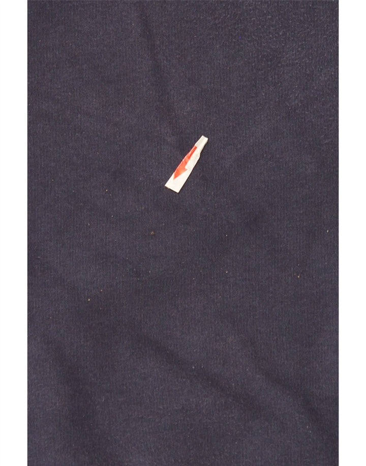 Fila Homme Sweatshirt Jumper Large Bleu Marine Coton