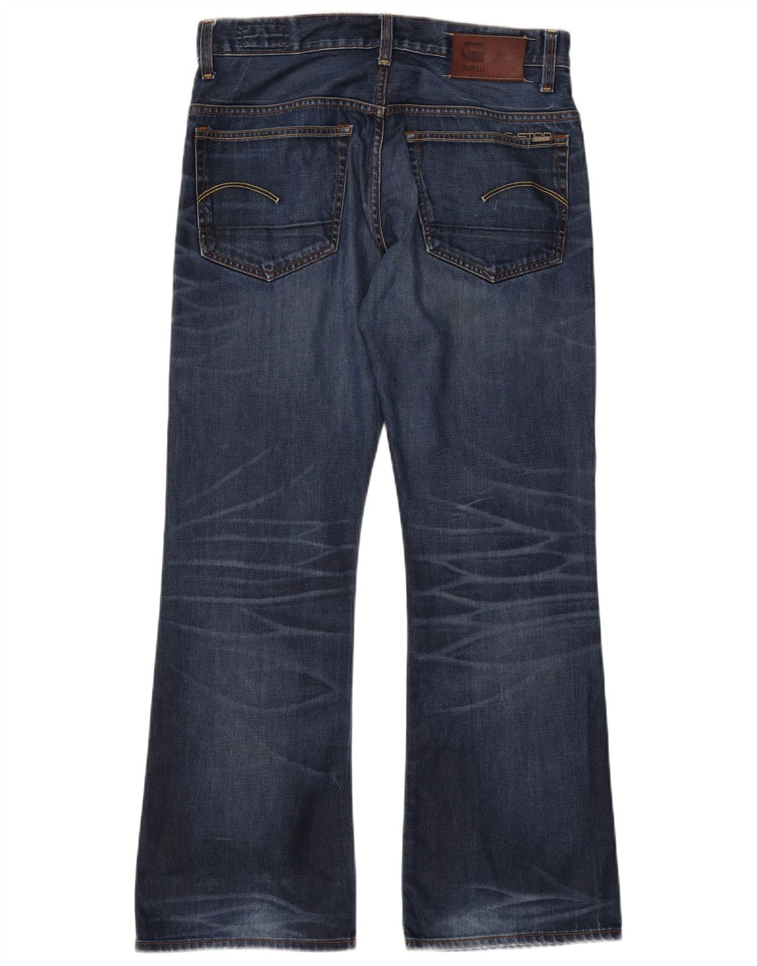 G-Star Jean Bootcut 3301 Homme W34 L32 Bleu Coton