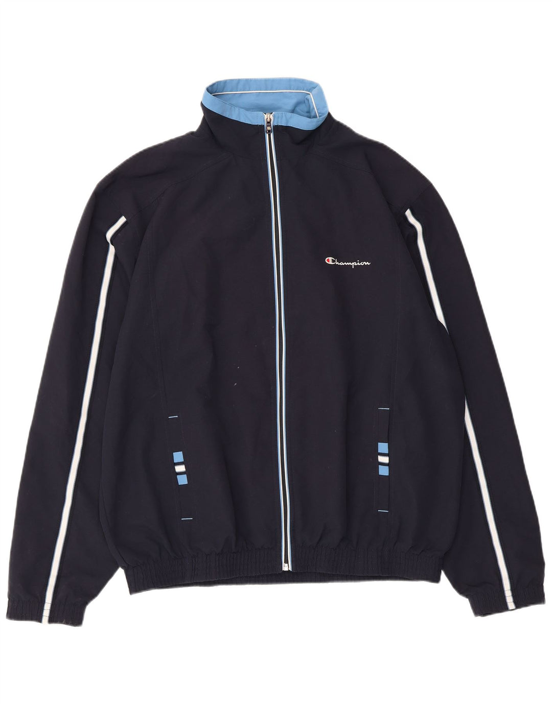 Champion Veste de survêtement pour homme XL Bleu marine Polyester