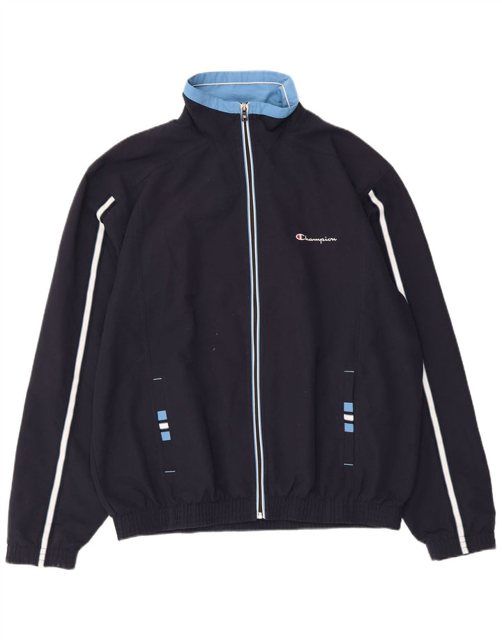 Champion Veste de survêtement pour homme XL Bleu marine Polyester