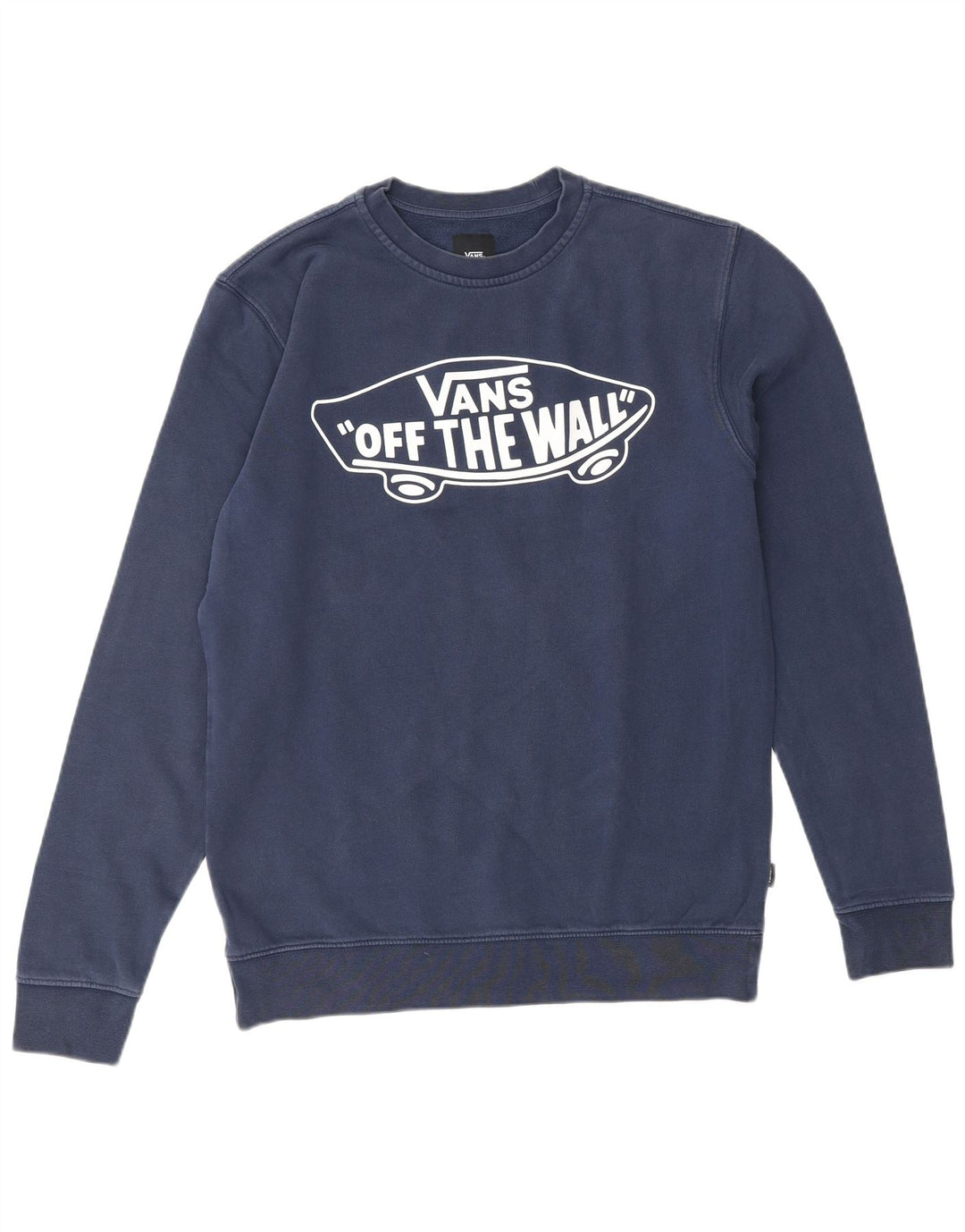 VANS Sweat-shirt graphique pour hommes, petit coton bleu marine