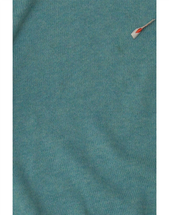 Marks & Spencer Pull coupe classique à col en V pour homme, grand turquoise