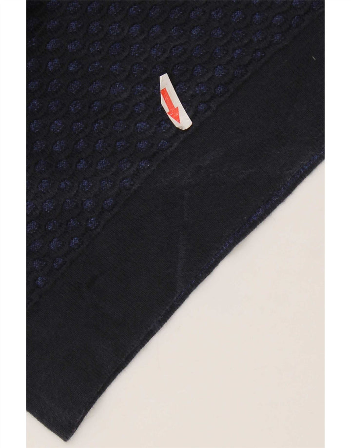 Calvin Klein Pull à col rond pour homme Petit Bleu marine