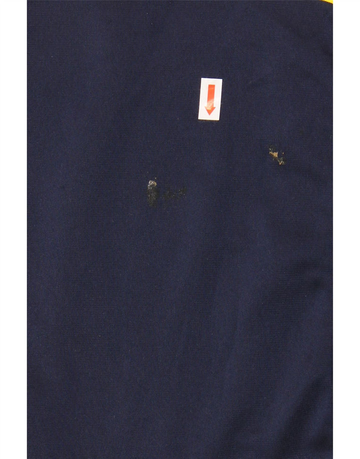 Reebok Veste de Survêtement Graphic Homme Bleu Marine Moyen Colourblock