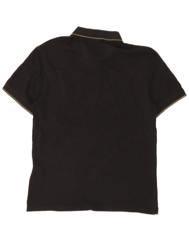 Lyle & Scott Polo Homme Noir Moyen Coton