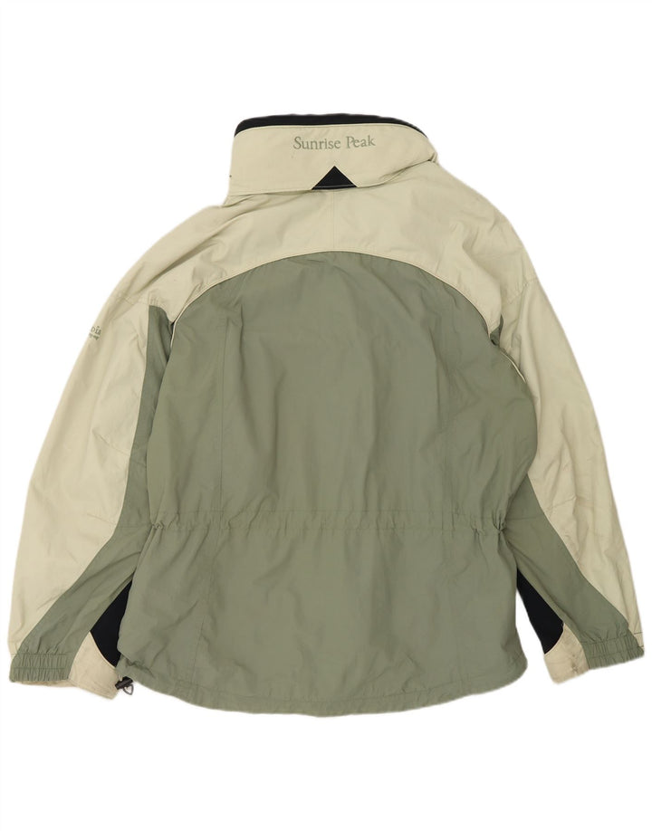 Columbia Veste de pluie coupe ample Interchange pour femme UK 16 Large Vert