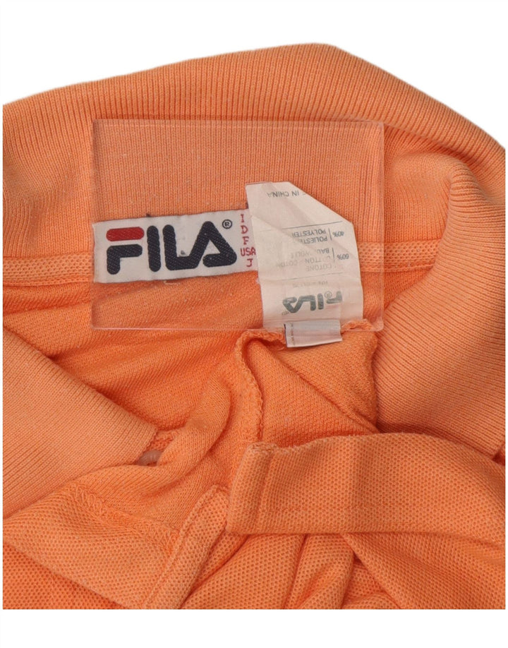 Fila Polo Homme IT 54 XL Orange Coton