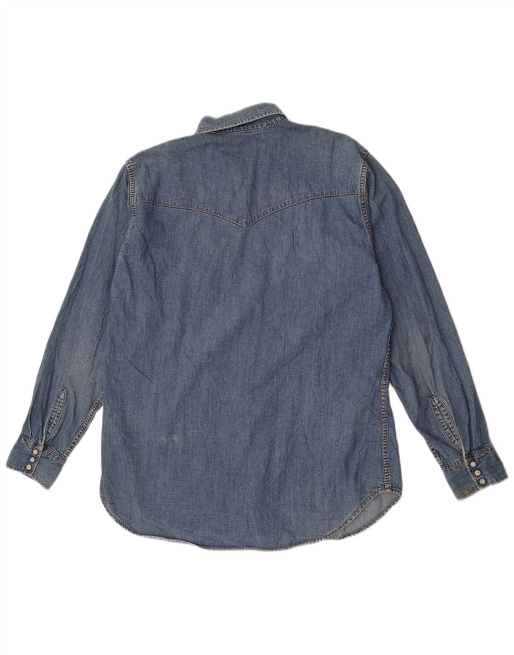 Lee Chemise en Jean Homme Large Bleu Coton