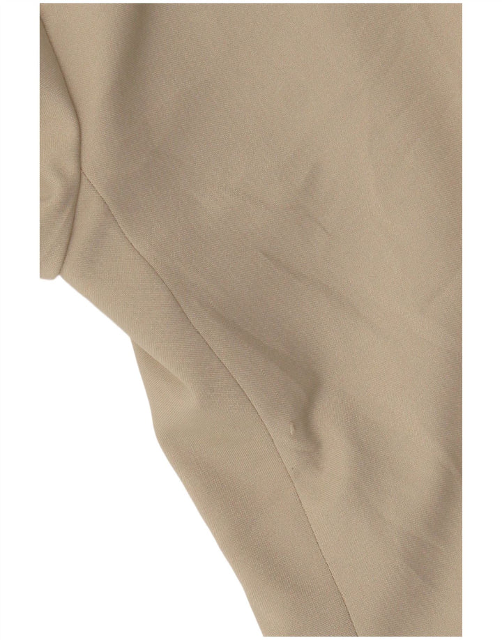 Benetton Veste Blazer 3 Boutons Femme IT 44 Beige Moyen Polyester