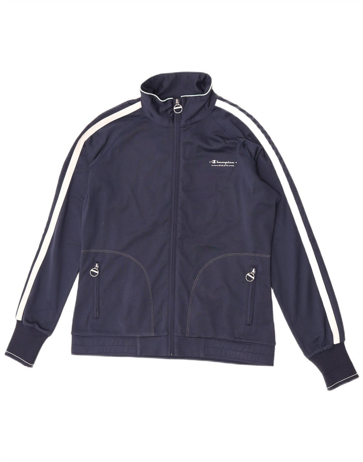Champion Veste de survêtement Heritage pour femme UK 16 Large Bleu marine
