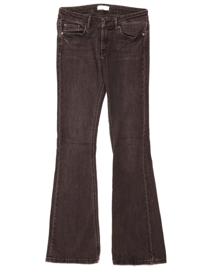 Zara Jean évasé pour femme EU 38 Small W28 L32 Gris