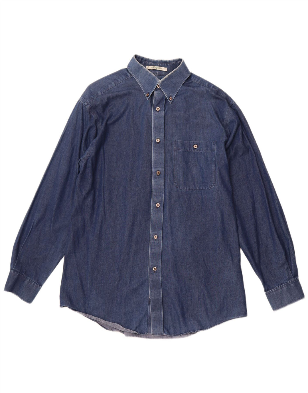 Orvis Chemise en Jean Homme Bleu Moyen Coton