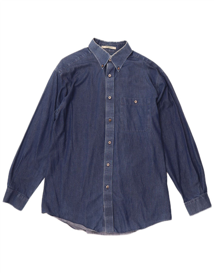 Orvis Chemise en Jean Homme Bleu Moyen Coton