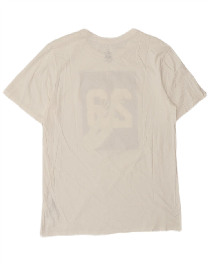 Jordan T-shirt graphique pour homme en coton blanc moyen