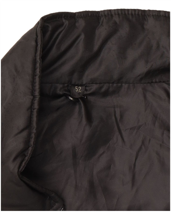 Gilet rembourré femme vintage IT 52 XL Noir Polyester