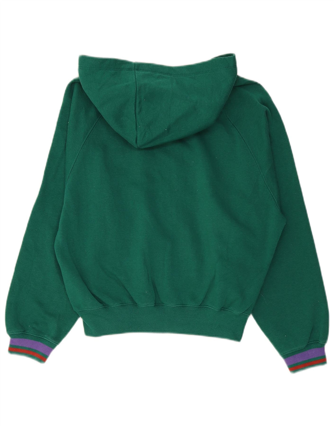CHAMPION Pull à capuche zippé surdimensionné pour femme UK 10 Petit Vert