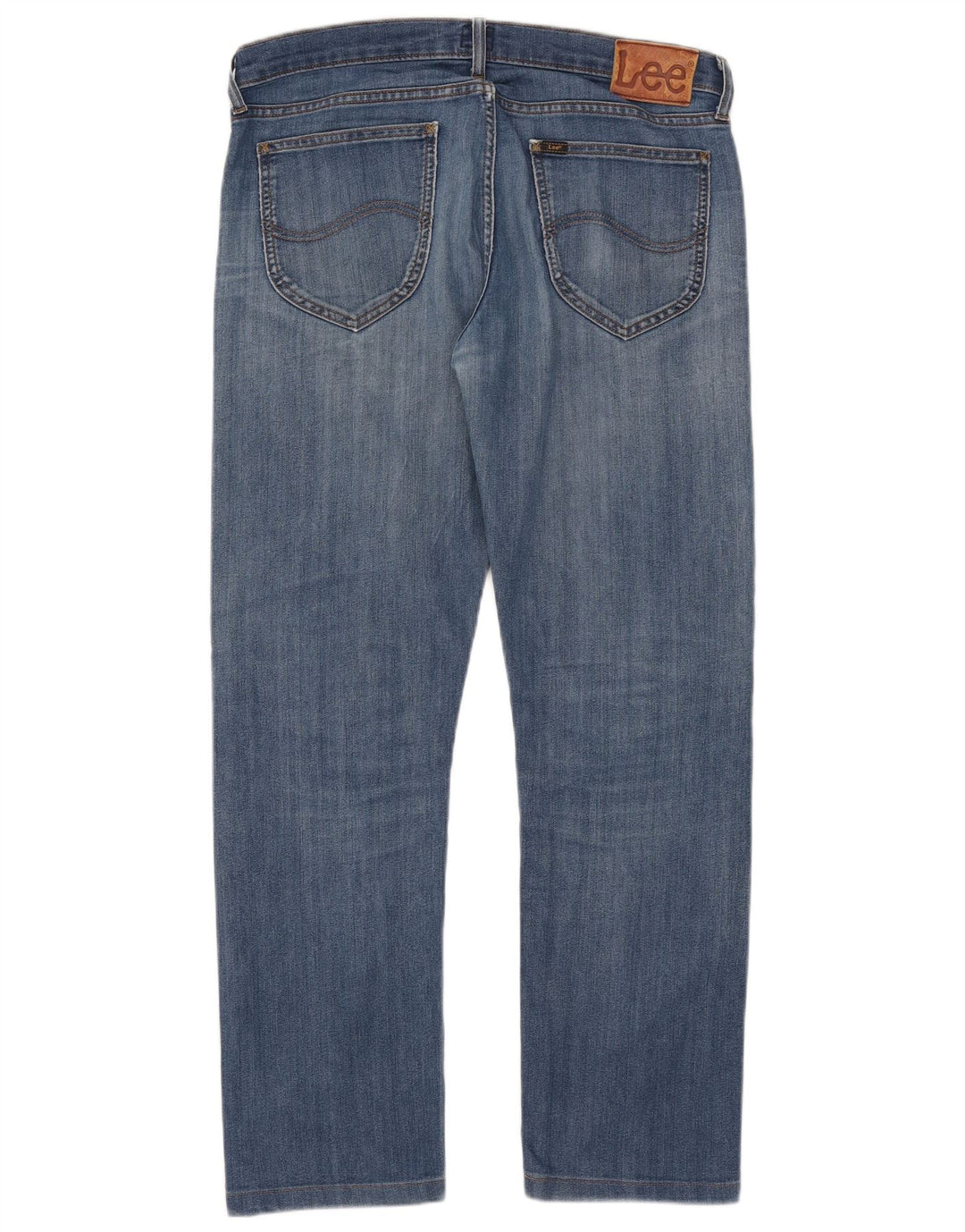 Lee Jean Droit Daren Femme W34 L29 Bleu Coton