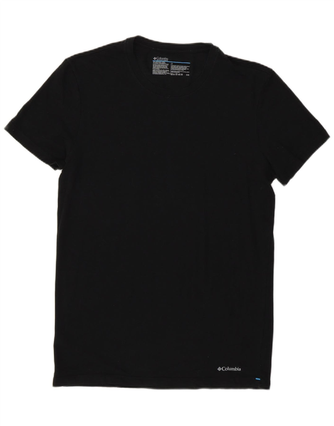 Columbia T-Shirt Homme Petit Noir Coton