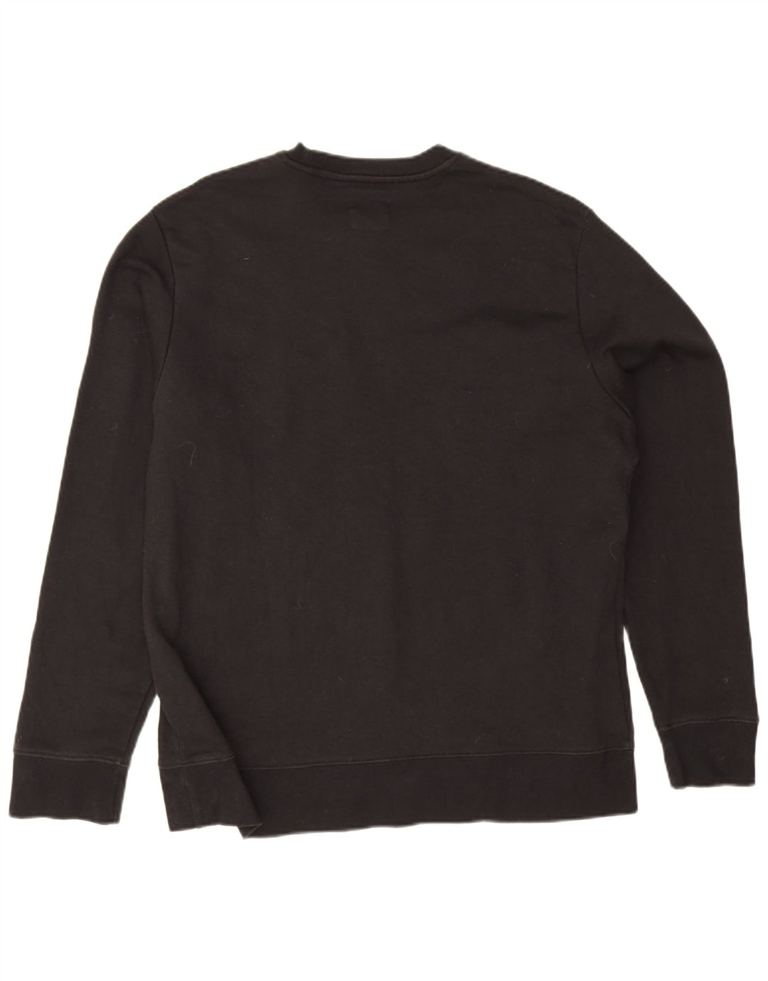 Champion Sweat-shirt graphique pour homme en coton noir Taille L