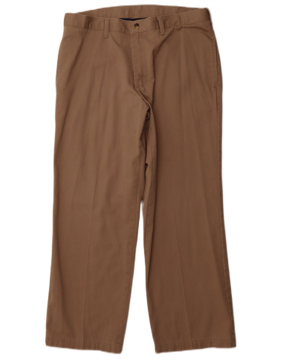 WRANGLER Pantalon Chino Droit Timber Creek Homme W36 L29 Marron Coton