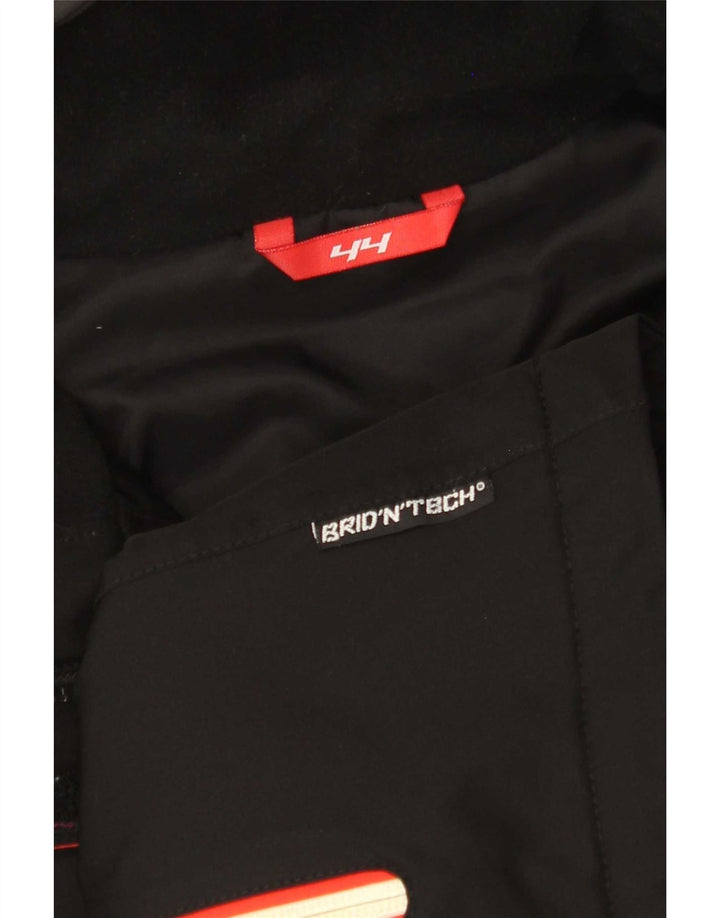 On the Edge Veste de ski à capuche pour femme IT 44 Medium Black Colourblock
