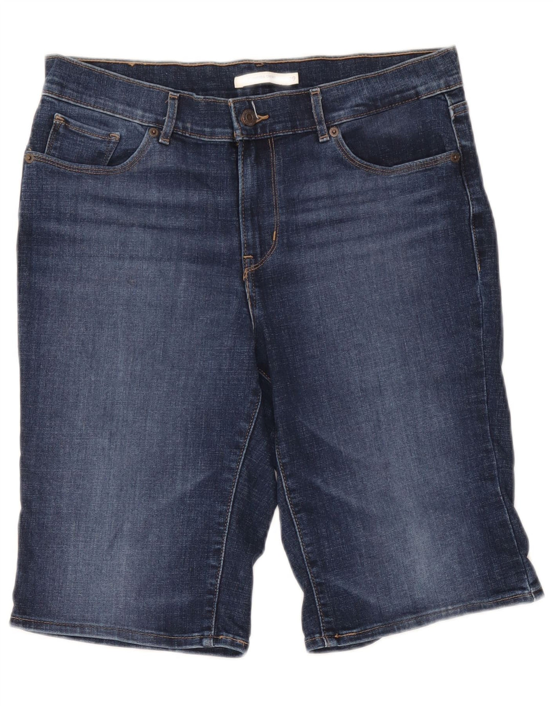 Levi's Bermuda Denim Femme W29 Bleu Moyen Coton