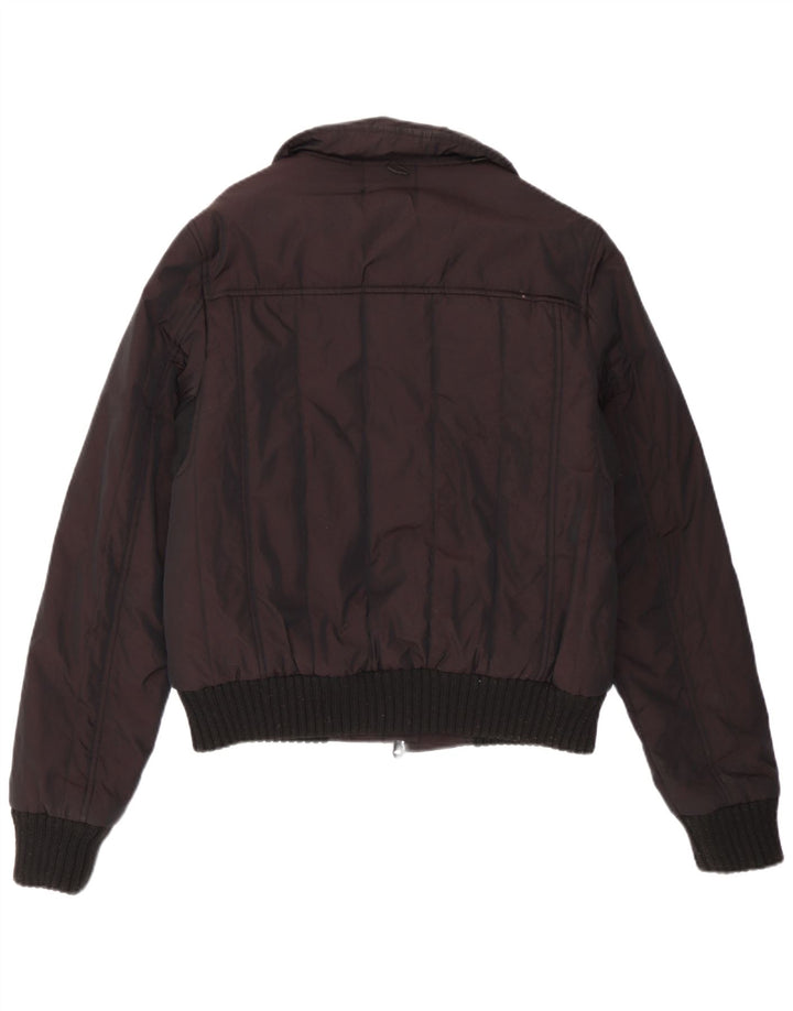 Refrigiwear Veste Bomber Femme UK 14 Nylon Bordeaux Moyen