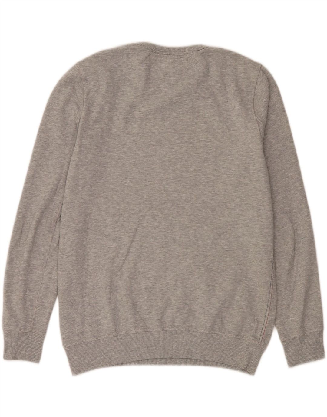 Tommy Hilfiger Sweat-shirt graphique pour homme en coton gris Taille L