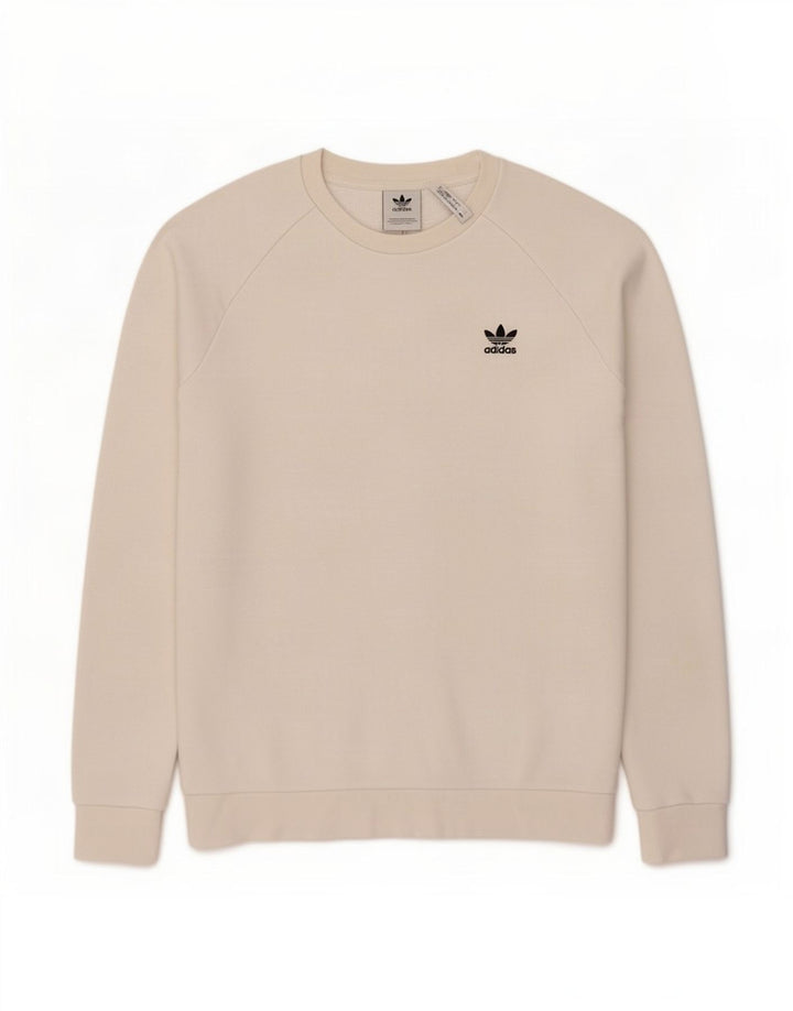 Adidas Sweat-shirt pour homme en coton blanc moyen
