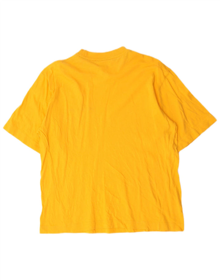 Sergio Tacchini T-Shirt Homme Jaune Moyen Coton