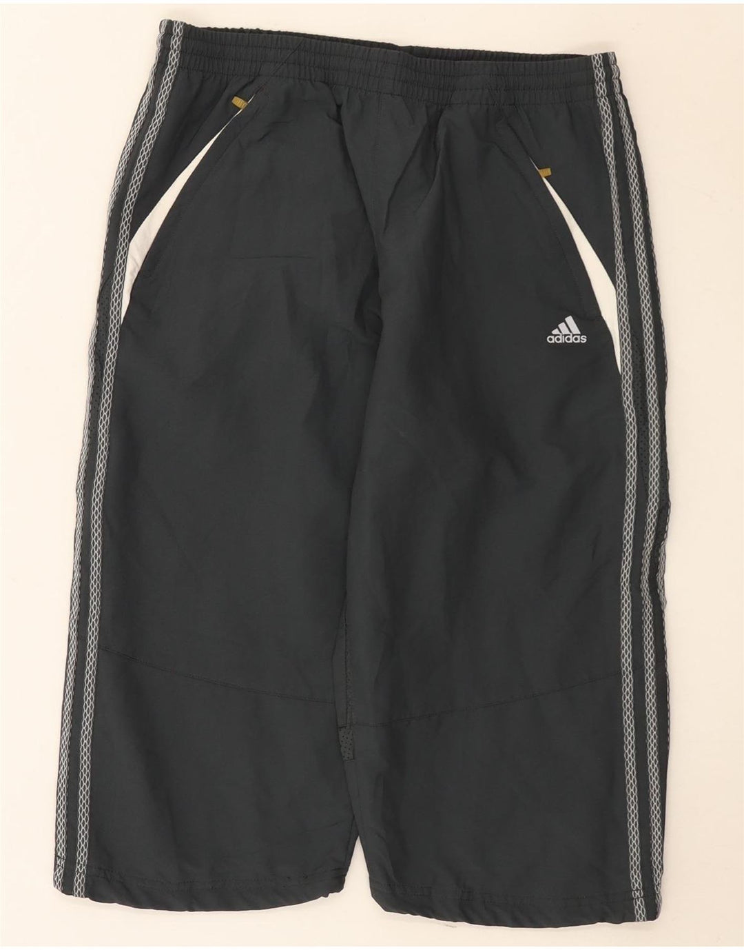Adidas Short de Sport Climacool Bermuda Homme Gris Moyen Colorblock