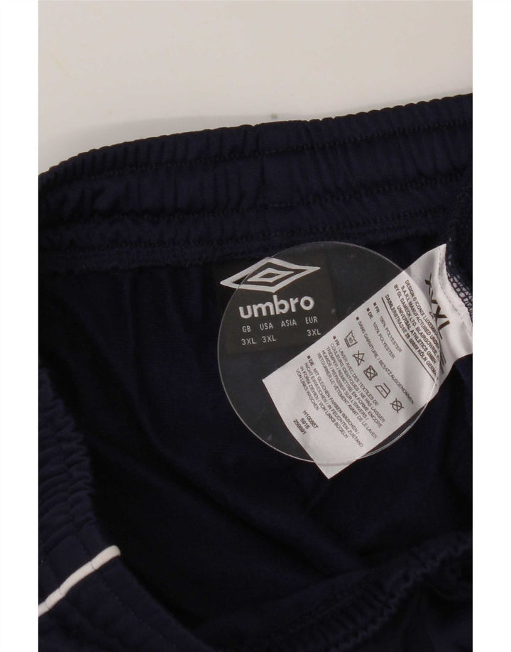 Umbro Pantalon de survêtement pour homme 3XL Bleu marine Polyester