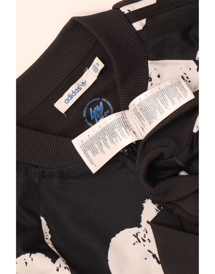 Adidas Veste de survêtement graphique pour femme IT 42 Medium Black Heart