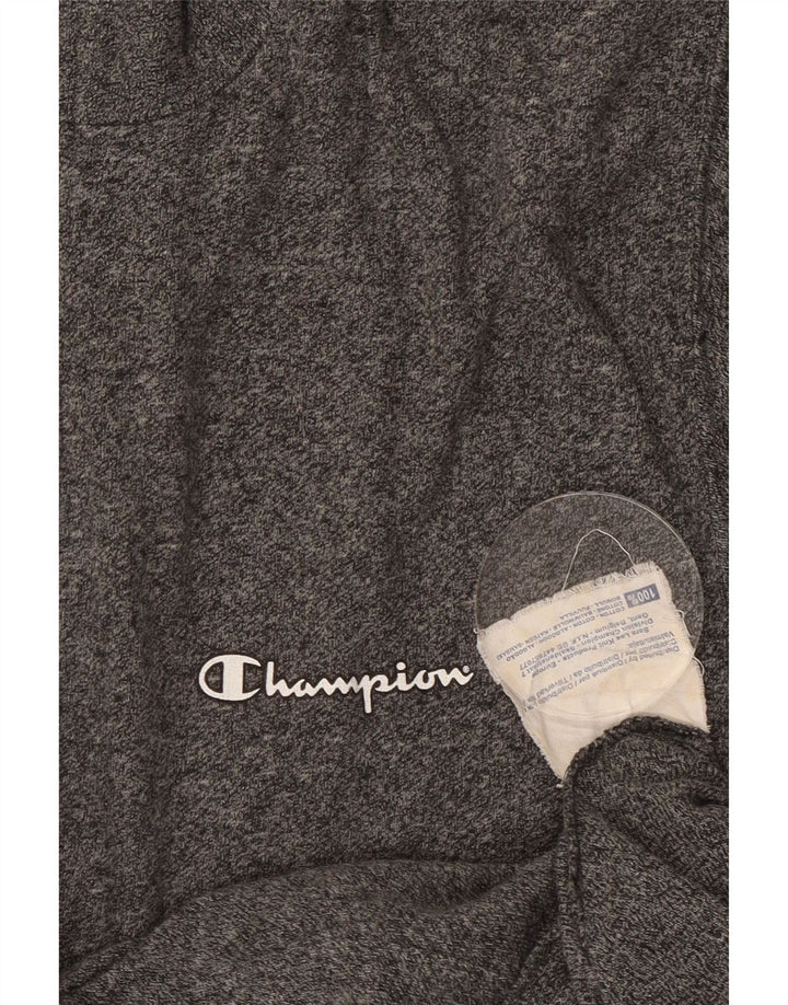 Champion Veste de Survêtement Homme Petit Gris Moucheté Coton