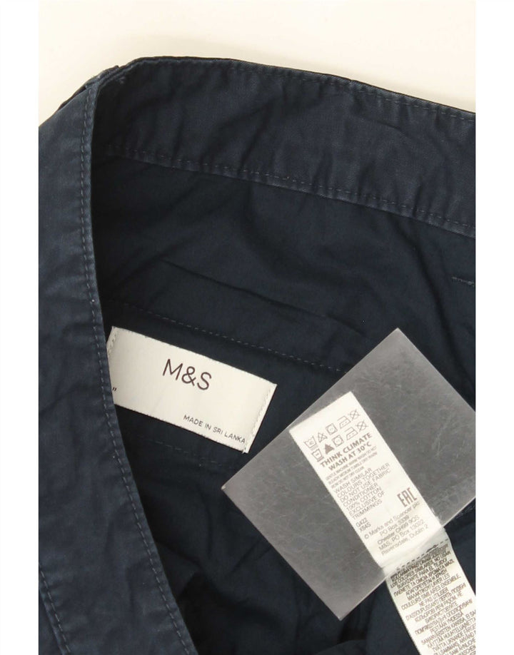 Marks & Spencer Short Cargo Homme W44 2XL Bleu Marine Coton