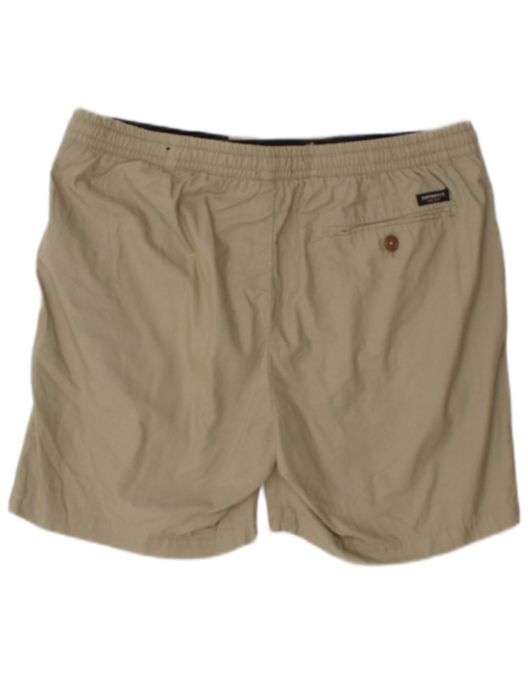 Superdry Short Chino Homme XL W38 Beige Coton