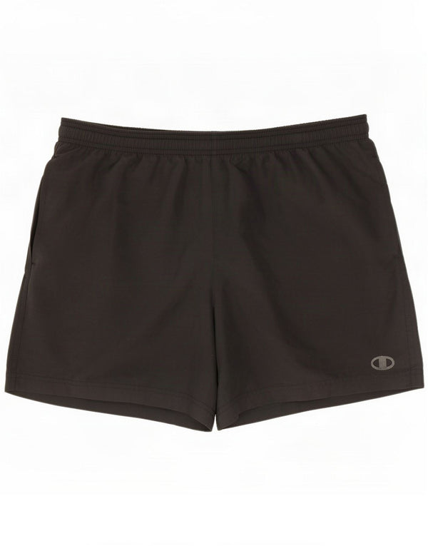 Champion Mens Sport Shorts Medium Black Polyester