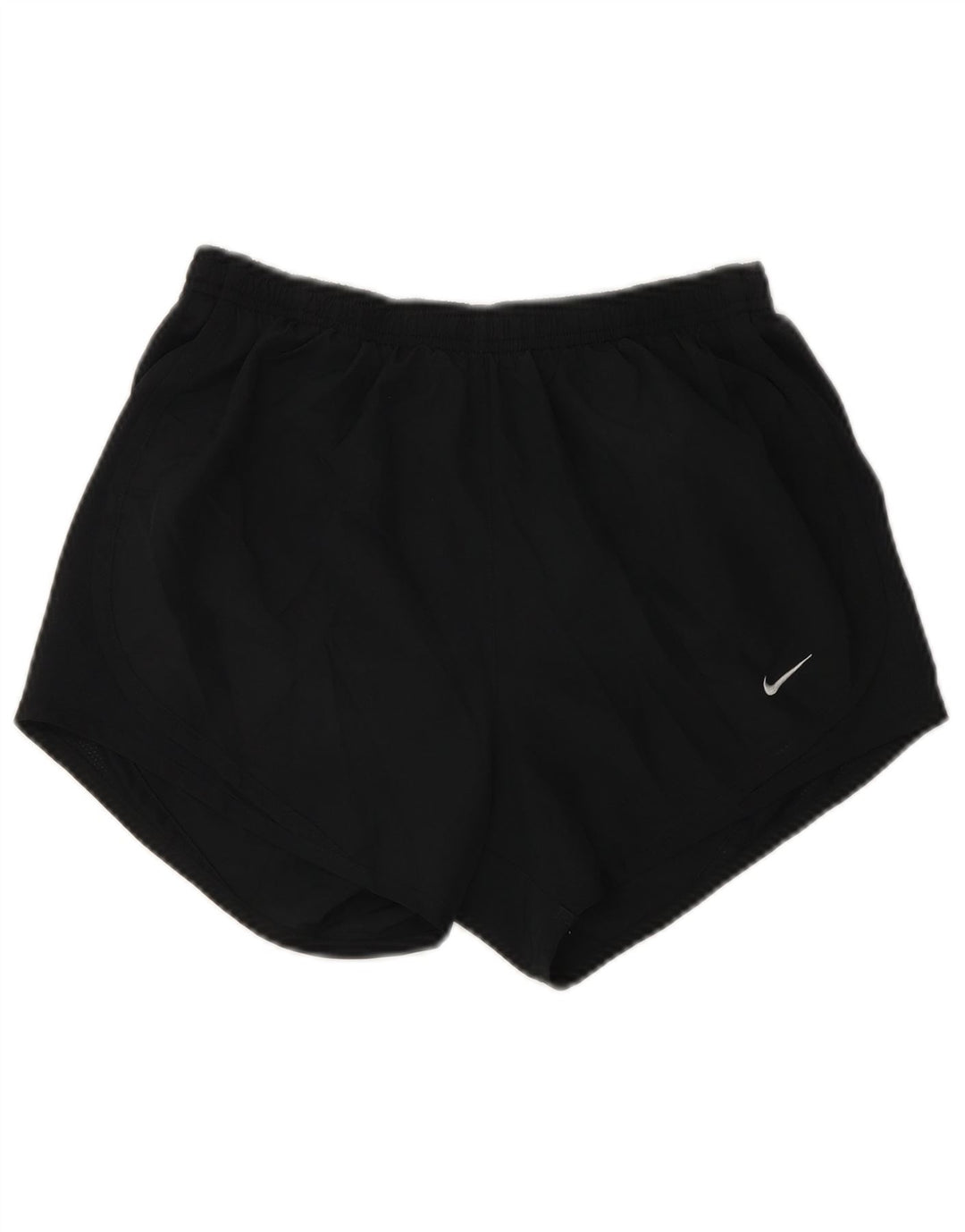 Nike Short de sport Dri Fit pour femme UK 4 XS Noir Polyester