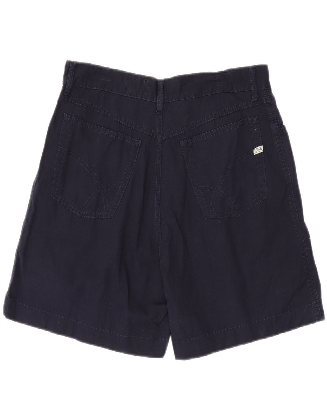 GAS Short décontracté femme W32 grand bleu marine coton