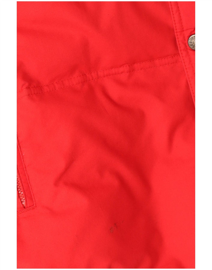 Ellesse Veste matelassée pour homme UK 42 XL Rouge Coton