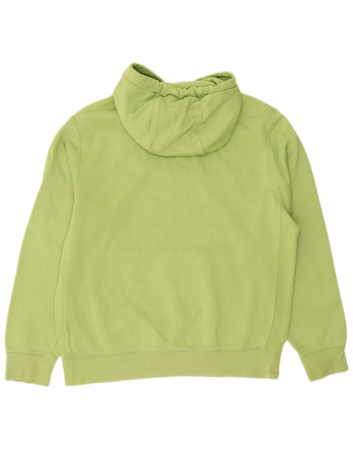 Nike Pull à capuche en coton vert moyen pour homme